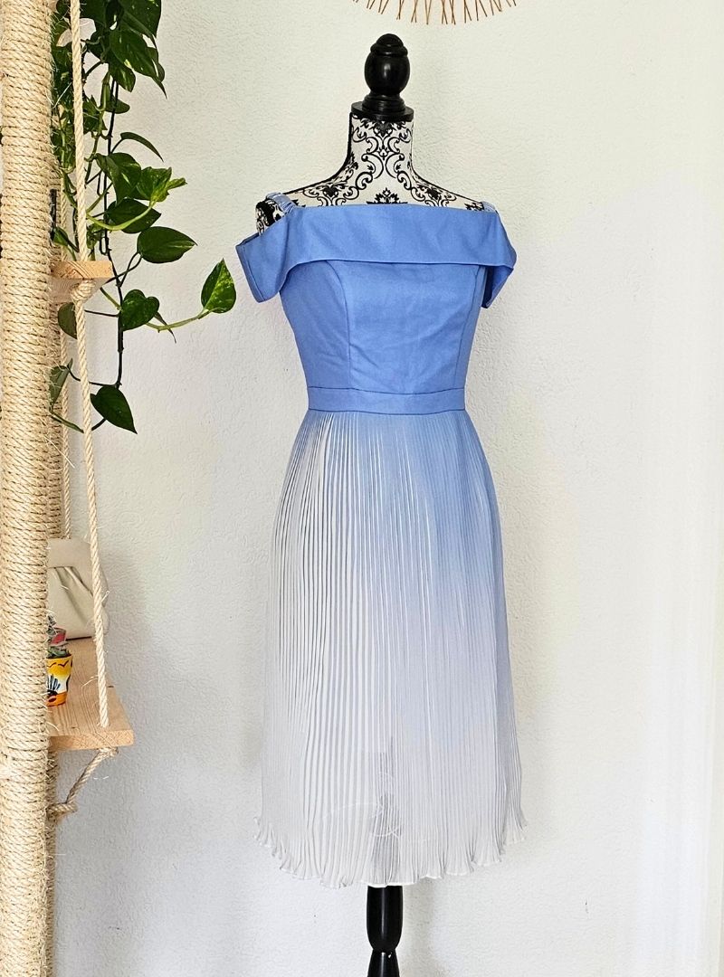 Chi Chi London Blue Dress